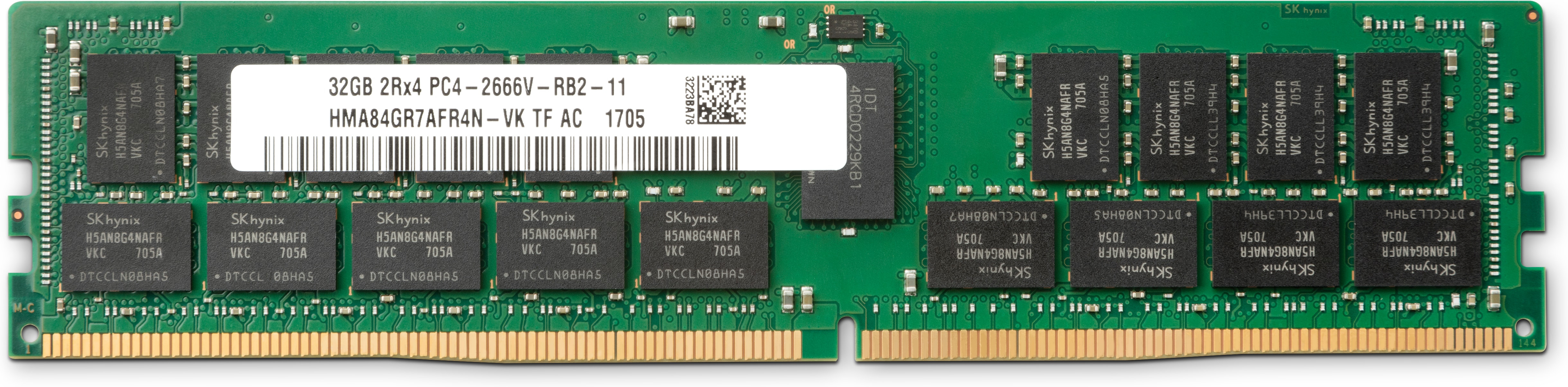 Image of HP 32GB DDR4 2666MHz memory module 1 x 32 GB ECC