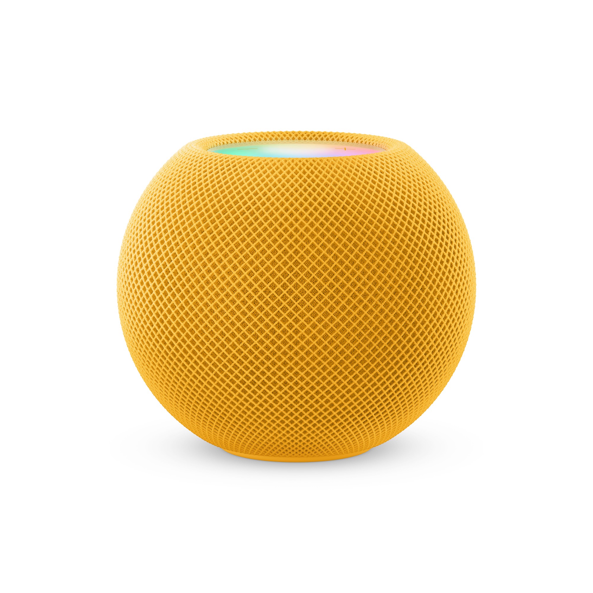 MJ2E3D/A APPLE HomePod mini - Apple Siri - Round - Yellow - Full range - Touch - Apple Music - TuneIn
