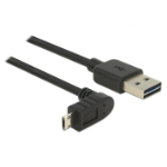 DeLOCK 83856 USB cable 2 m USB 2.0 USB A Micro-USB B Black