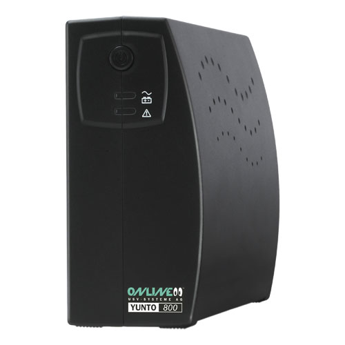 Image of ONLINE USV-Systeme YUNTO 800 Line-Interactive 0.8 kVA 480 W 3 AC...