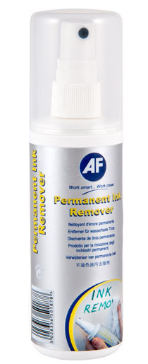 AF Permanent Ink Remover Equipment cleansing pump spray CD's/DVD's 125 ml