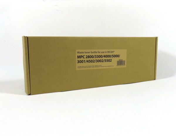 RIC90001 DATA DIRECT Ricoh MPC2800 MPC3001 MPC3002 MPC3300 MPC3502 MPC3504 MPC5000 MPC4502 MPC5502 Waste Toner Bottle Compatible
