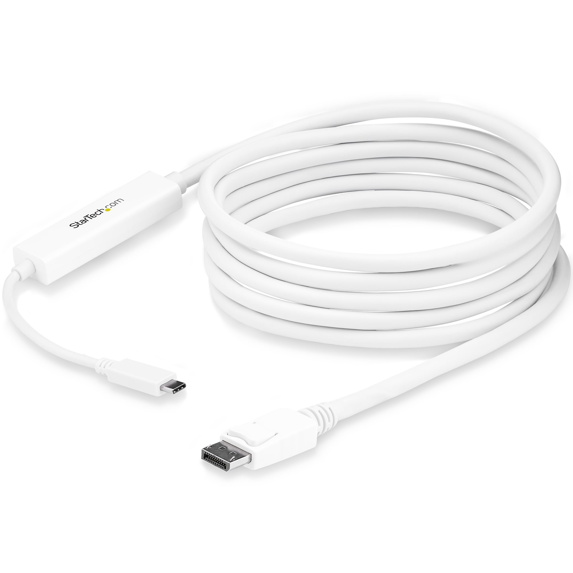 Image of StarTech.com 9.8ft/3m USB C to DisplayPort 1.2 Cable 4K 60Hz -...