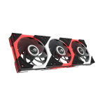 ASUS ROG Eurux GR120 ARGB Reverse Fan - Triple Pack Computer case 12 cm Black, White 3 pc(s)
