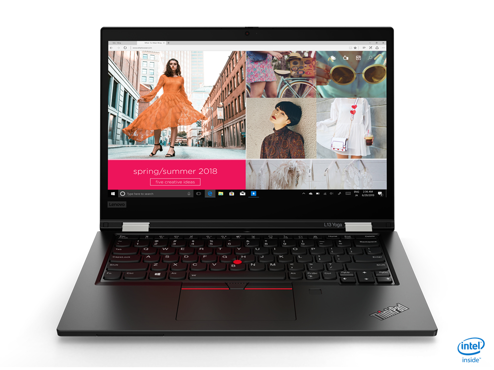 Lenovo ThinkPad L13 Yoga + 3Yr Onsite (5WS0K18197) Intel® Core™ i5 i5-1135G7 Hybrid (2-in-1) 33.8 cm (13.3") Touchscreen Full HD 8 GB DDR4-SDRAM 256 GB SSD Wi-Fi 6 (802.11ax) Windows 10 Pro English Black
