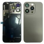 Apple EU Product - iPhone 16 Pro Max Back Cover with Small Parts (No Logo) - Natural Titanium