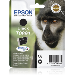 Epson C13T08914021/T0891 Ink cartridge black Blister Radio Frequency, 170 pages 5.8ml for Epson Stylus S 20/SX 115/SX 415