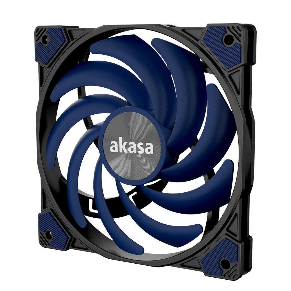 Image of Akasa Alucia XS12 Heatsink/Radiatior Black, Blue 1 pc(s)