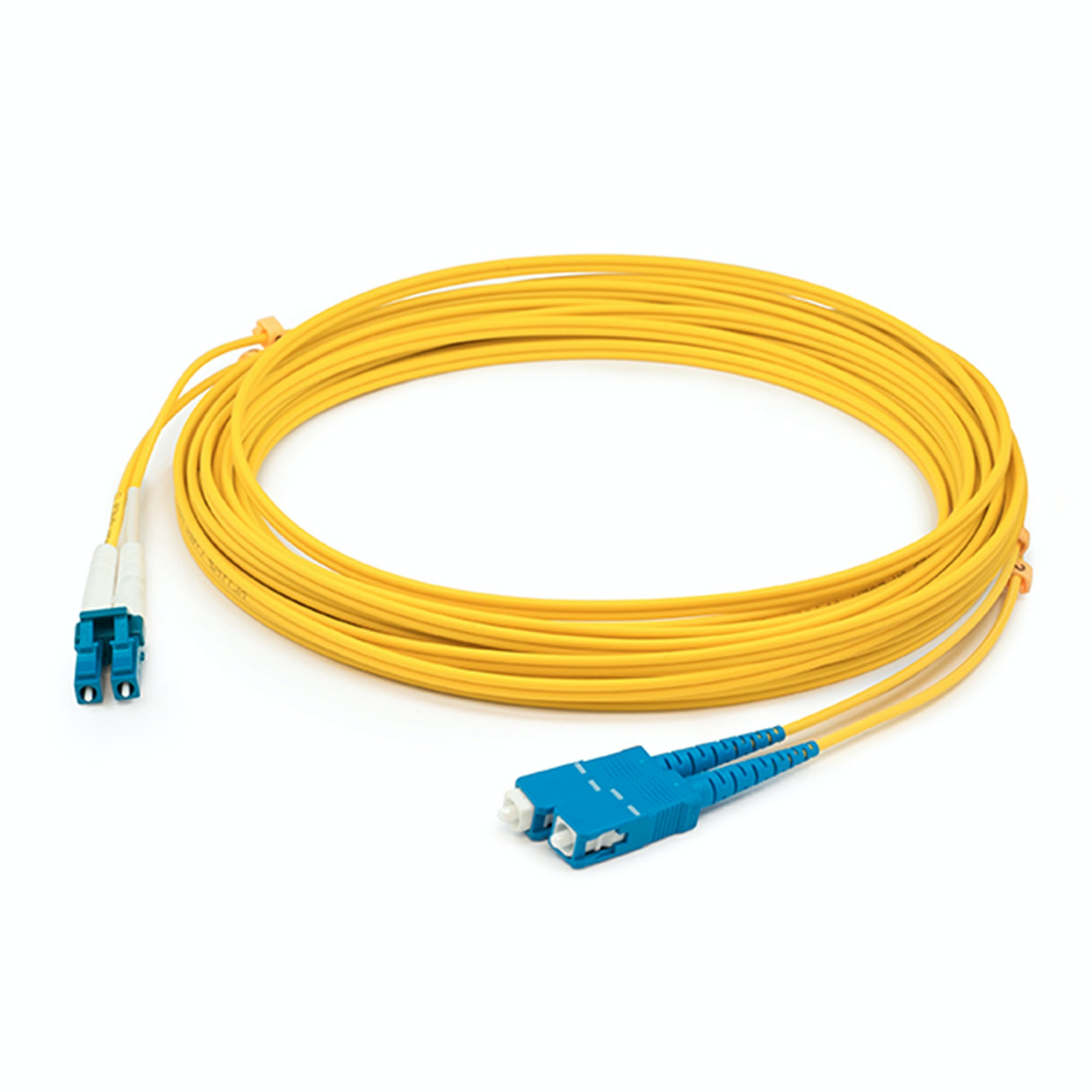 Image of Titan 9-DX-LC-SC-5-YW fibre optic cable 5 m OS2 Yellow