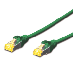 FDL 10M CAT.6a 10Gb S-FTP LSZH PATCH CABLE - GREEN