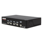 StarTech.com 4 Port DVI USB KVM Switch with Audio & USB Hub