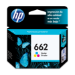 HP Cartucho original de tinta tricolor 662 Advantage