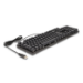 DeLOCK 12115 keyboard Gaming USB QWERTZ German Black