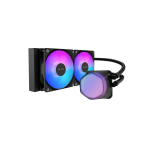 Cooler Master Elite Liquid Processor Liquid cooling kit 4.72" (12 cm) Black 1 pc(s)