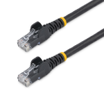 StarTech.com Cat5e Ethernet patchkabel med hakfria RJ45-kontakter - 10 m, Svart