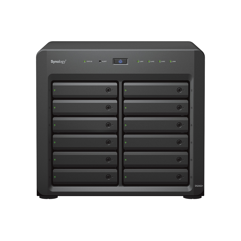 Image of Synology DiskStation DS2422+ NAS Desktop Ethernet LAN Black V1500B