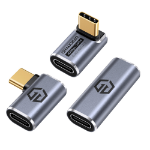 GRAUGEAR G-AD-40G-3 tussenstuk voor kabels USB-C Zilver
