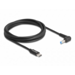 DeLOCK 87976 electriciteitssnoer Zwart 1,5 m USB C 5.5 x 1.7 mm