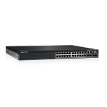 DELL N3224PX-ON Managed L2 Gigabit Ethernet (10/100/1000) Power over Ethernet (PoE) 1U Zwart