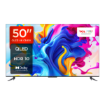 TCL C64 50C645K TV 127 cm (50") 4K Ultra HD Smart TV Wi-Fi Titanium