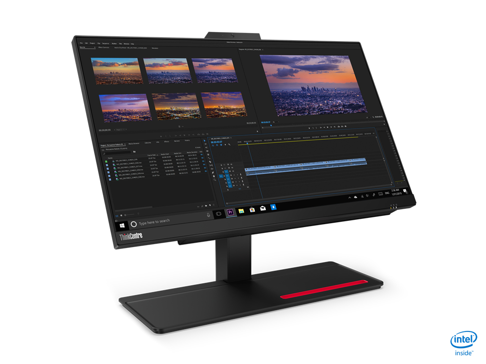 Lenovo ThinkCentre M90a 60.5 cm (23.8") 1920 x 1080 pixels Touchscreen 10th gen Intel® Core™ i7 16 GB DDR4-SDRAM 512 GB SSD All-in-One PC Windows 10 Pro Wi-Fi 5 (802.11ac) Black