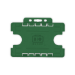BioBadge Dark Green Dual Holders Landscape - Pack of 100