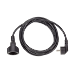 BACHMANN VerlÃ¤ngerung 341.184 H05VV-F 3G1.5 2m schwarz - Cable - Extension Cable