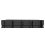 QNAP TS-1273AU-RP-8G NAS/storage server Rack (2U) Ethernet LAN Aluminium, Black V1500B