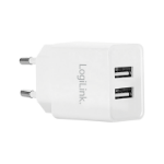 LogiLink PA0185 mobile device charger Universal White AC Indoor