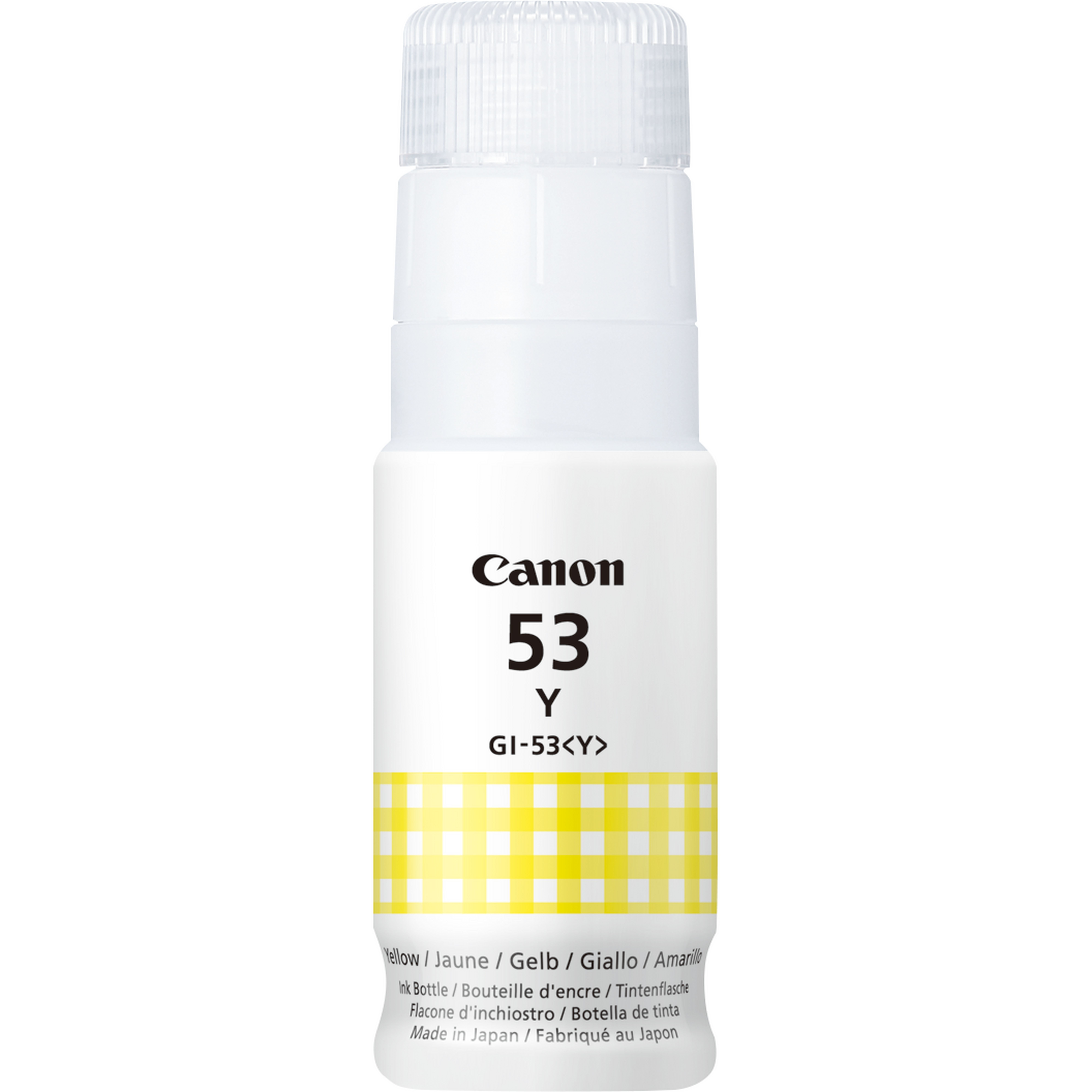 Image of Canon 4690C001/GI-53Y Ink bottle yellow, 3K pages 60ml for Canon...
