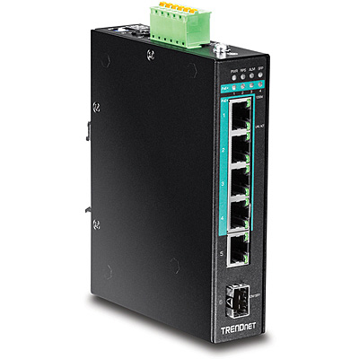 Image of Trendnet TI-PG541 network switch Unmanaged L2 Gigabit Ethernet...