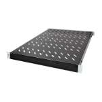 LogiLink 19" Adjustable Shelf for Racks with 1000mm depth, black