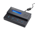 StarTech.com Standalone 1 to 3 USB Flash Drive Duplicator Cloner and Eraser, Multiple USB Thumb Drive Copier, USB 5Gbps, 7 GB/min Copy, 3-Pass Erase, TAA