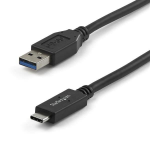 StarTech.com USB31AC1M USB cable 39.4" (1 m) USB 3.2 Gen 2 (3.1 Gen 2) USB A USB C Black