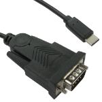 Cables Direct 2M USB-C to D9 RS232 Adapter