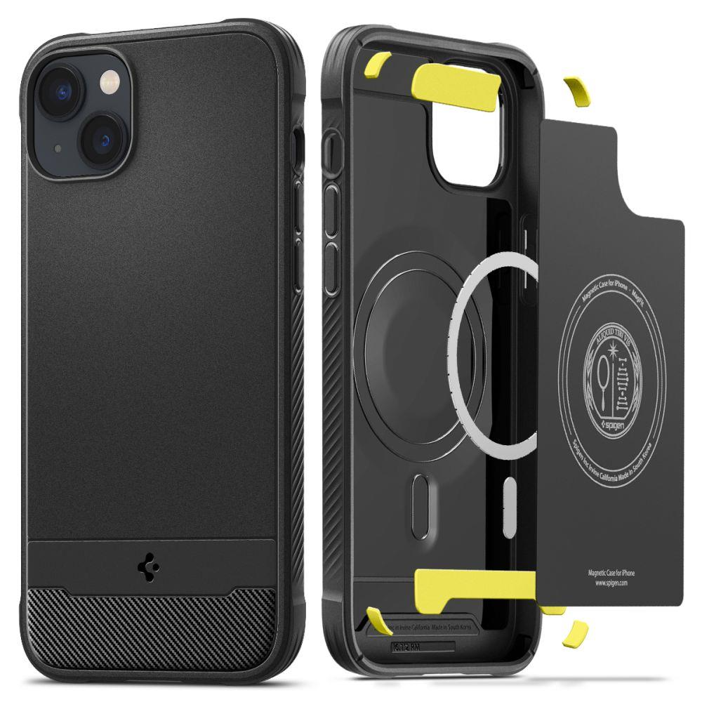 EU Product - Rugged Armor Mag Magsafe iPhone 14 case - Black thumbnail