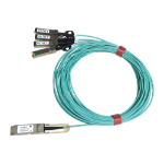 eNet Components QSFP-4X25G-AOC10M-ENC InfiniBand/fibre optic cable 393.7" (10 m) QSFP28 4x SFP28 AOC Aqua color
