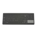 TG3 Electronics KBA-CK95-BRUN-US keyboard Medical USB QWERTY US International Black
