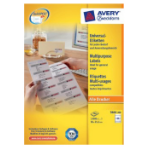 Avery 3666-200 self-adhesive label White 13000 pc(s)