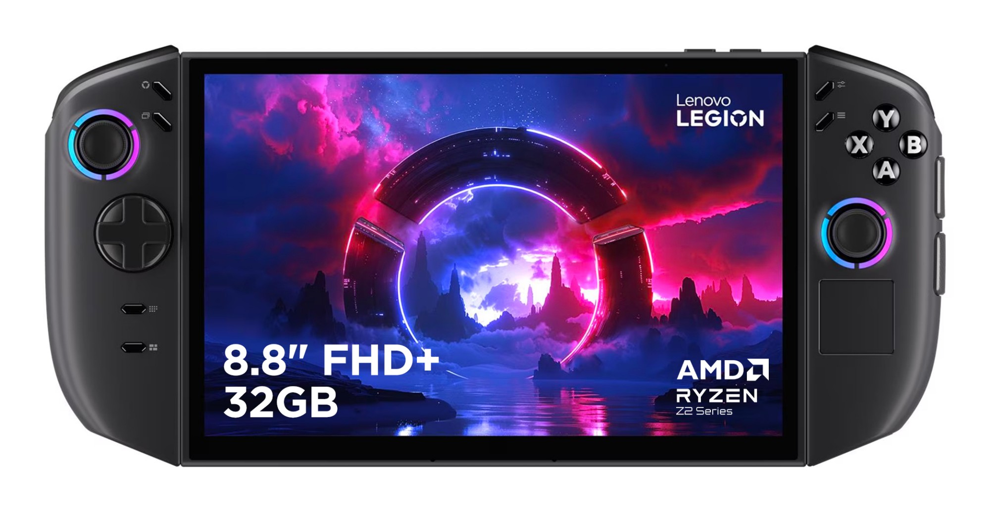 Lenovo Legion Go 8AHP2 portable game console 22.4 cm (8.8") 512 GB Touchscreen Wi-Fi Black, Violet