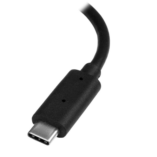 StarTech.com USB-C to VGA Adapter - with Presentation Mode Switch - 1920x1200