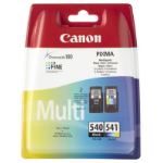 Canon 5225B007/PG-540+CL-541 Printhead cartridge multi pack black + color Blister, 2x180 pages 8ml + 8ml Pack=2 for Canon Pixma MG 2150/MX 370