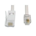 Cables Direct RJ11/BT 6m White