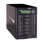 Kanguru KCLONE-5HD-TWR media duplicator HDD duplicator 5 copies Black