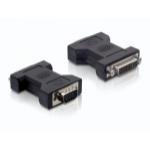 DeLOCK 65017 cable gender changer DVI-I VGA 15-pin M Black