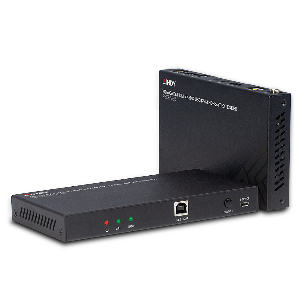 Image of Lindy 100m Cat.6 HDMI 4K60 HDBaseT KVM Extender