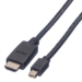 Value Mini DisplayPort Cable, Mini DP-HDTV, M/M, 3 m