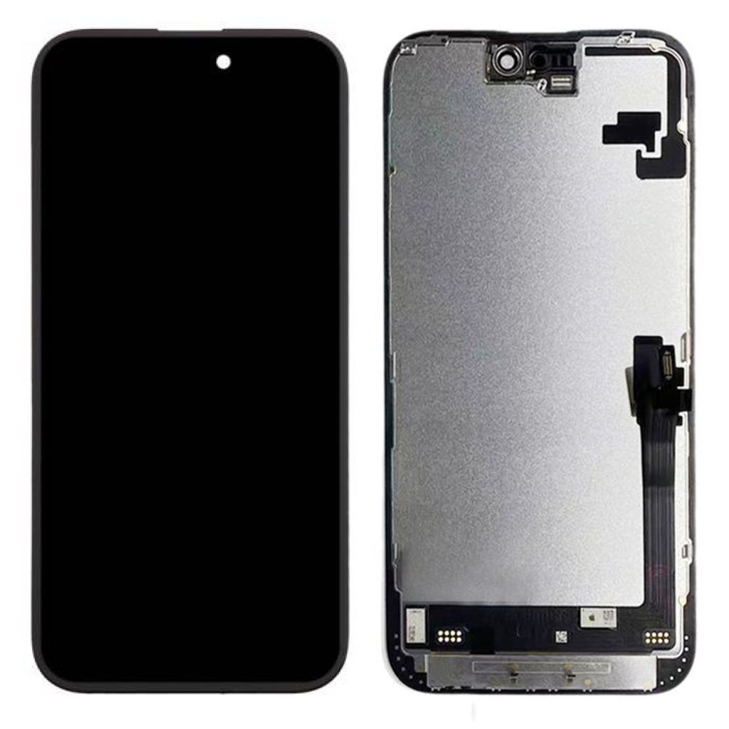 EU Product - iPhone 16 Plus Screen with LCD display standard quality - Black (Lifetime warranty) thumbnail