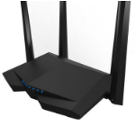 Tenda AC6 router inalámbrico Ethernet rápido Doble banda (2,4 GHz / 5 GHz) Negro