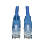 Tripp Lite N201-005-BL Cat6 Gigabit Snagless Molded (UTP) Ethernet Cable (RJ45 M/M), Blue, 5 ft. (1.52 m)